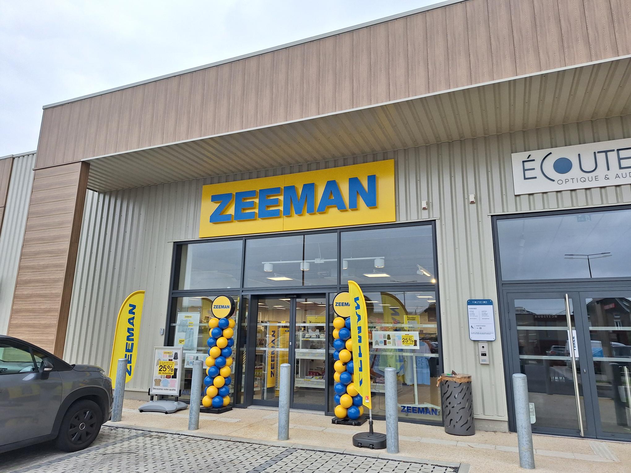 Ouverture magasin ZEEMAN à AULNOYE AYMERIE (59)